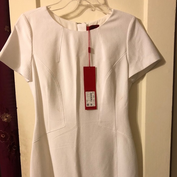 BOSS Hugo Boss Women White Dress - Picture 1 of 8